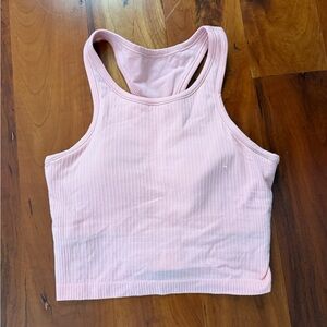 Pink lululemon tank
